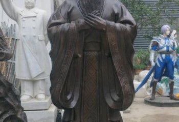 南通铸铜孔子雕塑